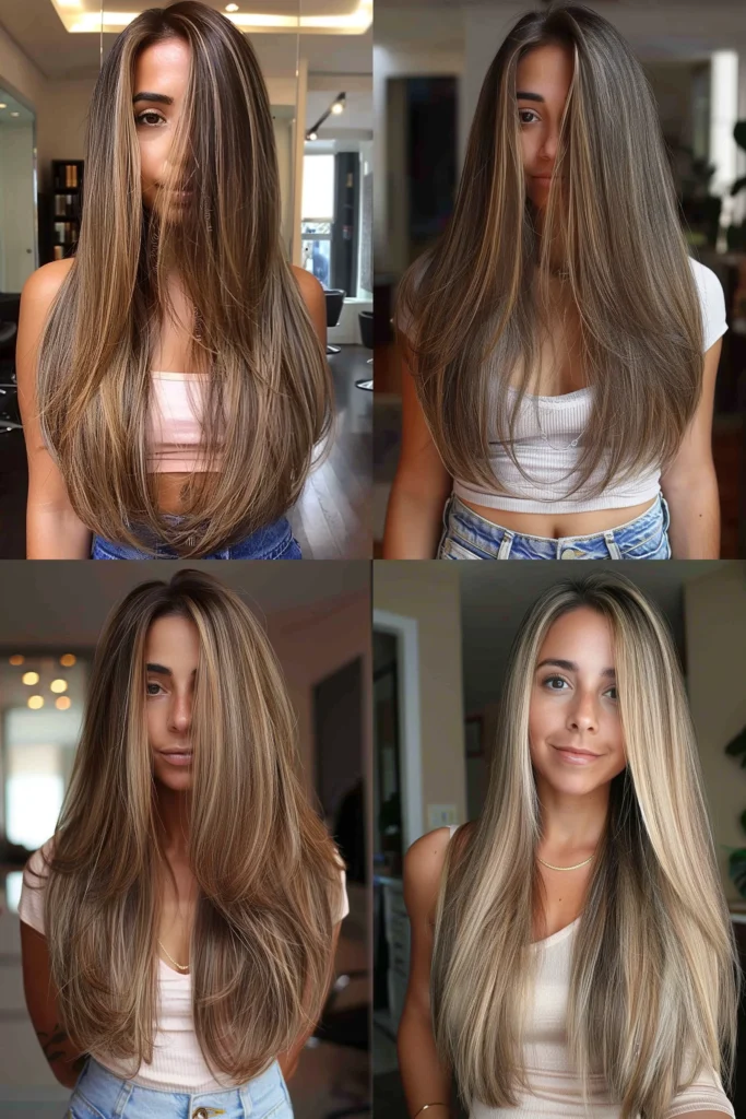 Haircuts for long straight hair with layers best sale