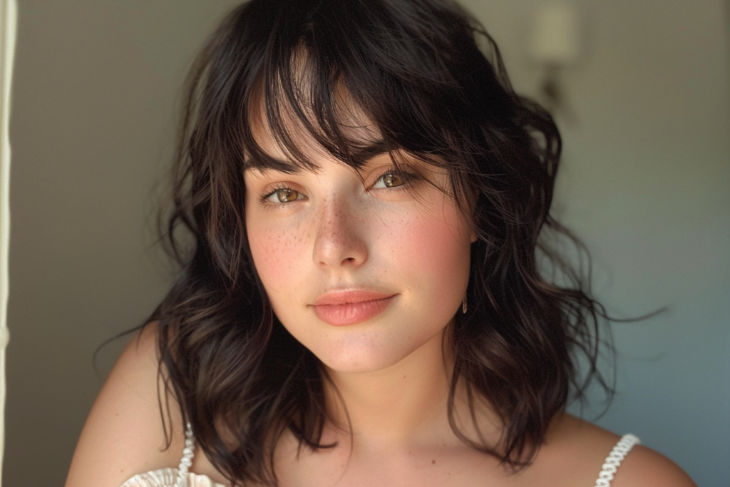 22 Popular Feathered Bangs Hairstyles