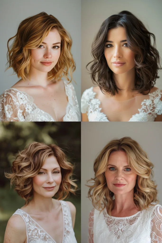 24 Beautiful Wedding Hairstyles for Medium Length Hair