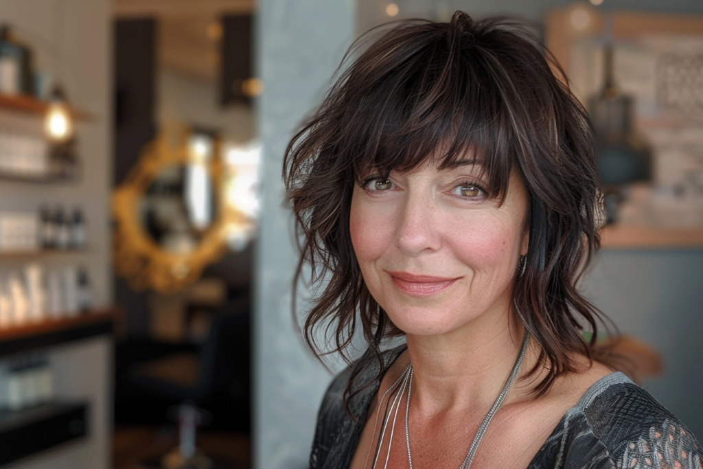 24 Hottest Hairstyles With Asymmetrical Bangs