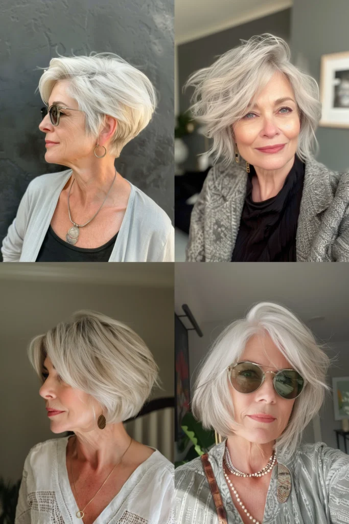 27 Stylish Thin Hair Hairstyles for Women Over 60