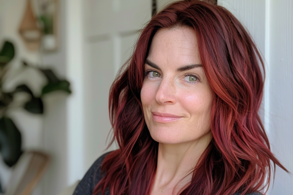 24 Perfect Dark Cherry Hair Color You Will Love