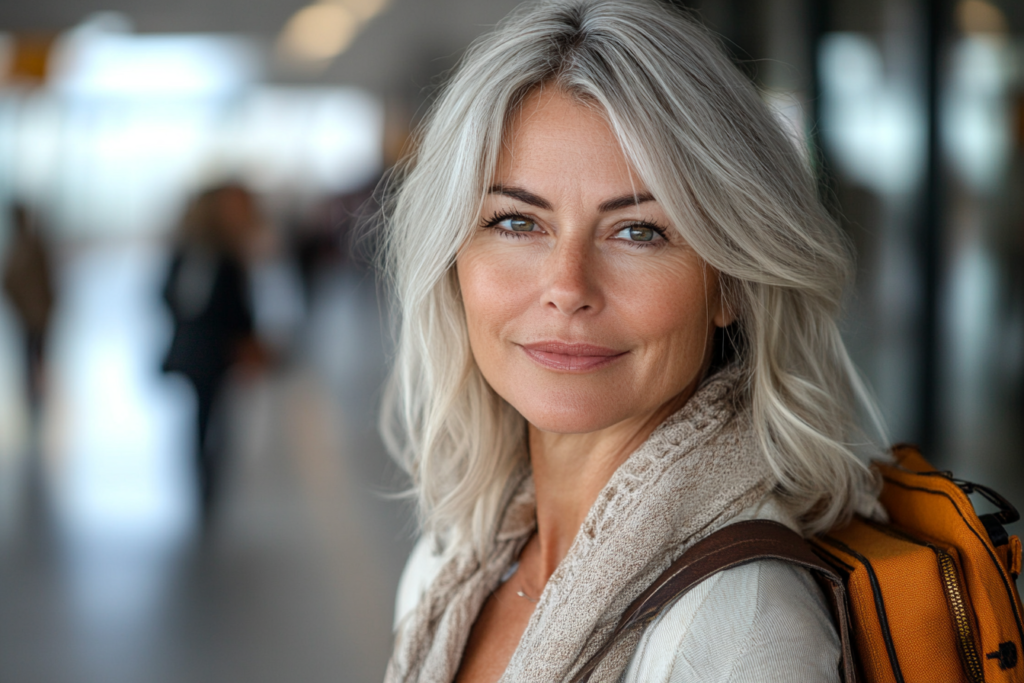 24 Chic and Comfortable Airport Hairstyles for Your Next Trip