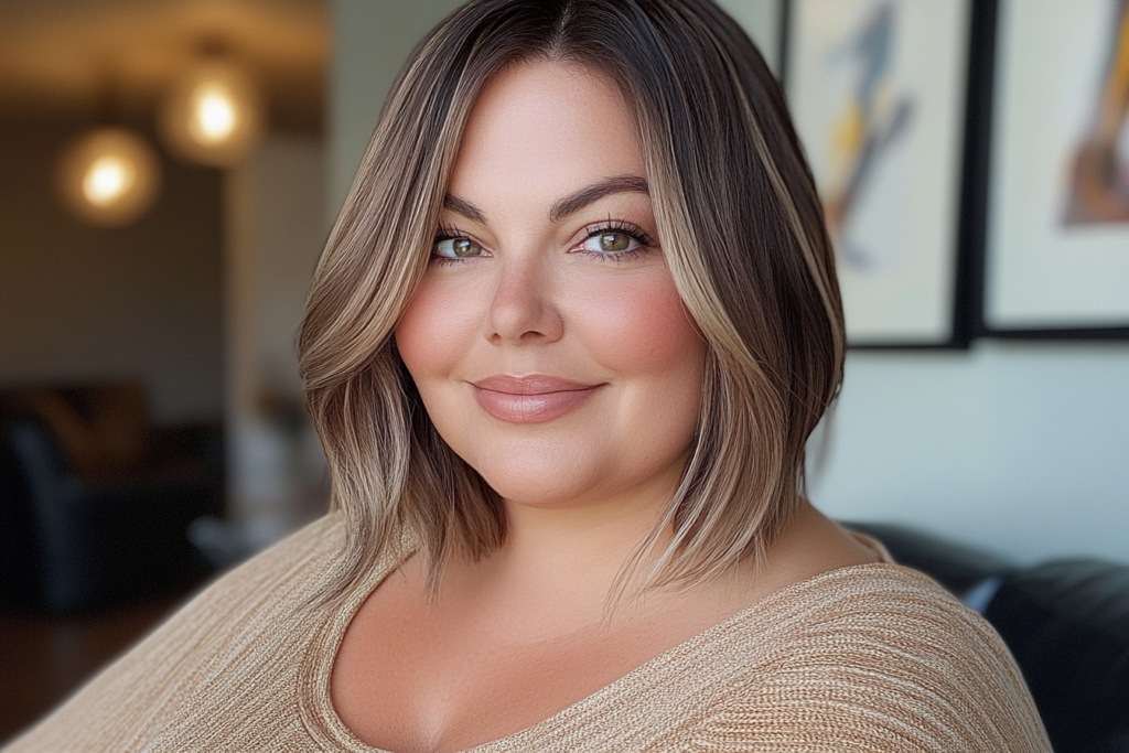 Cutest Bob Hairstyles for Chubby Faces