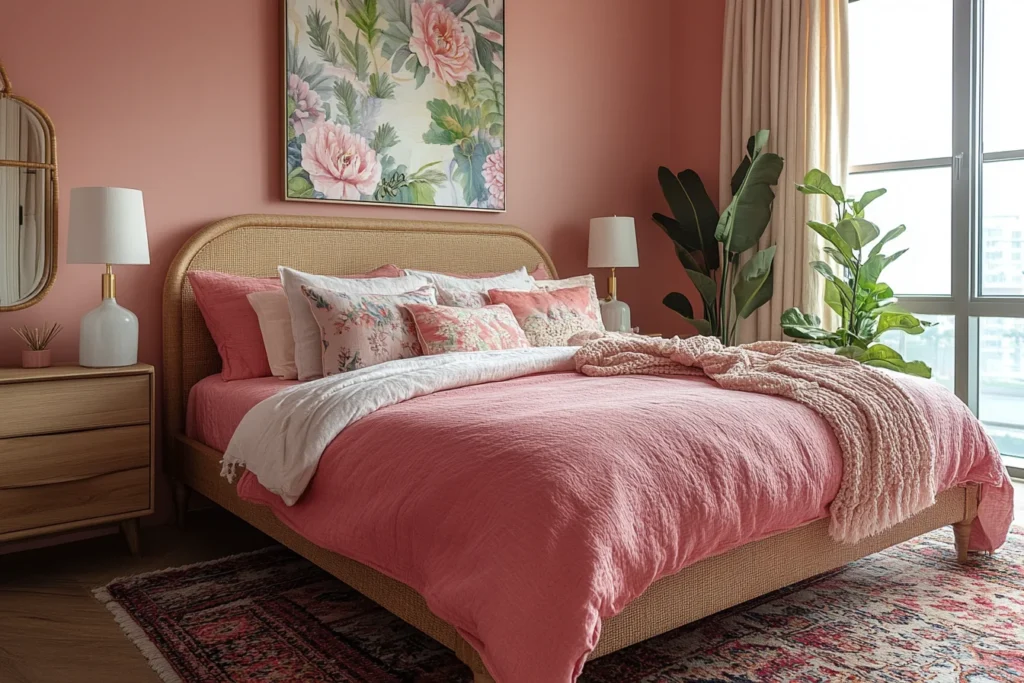 These 25 Modern Pink Bedrooms Are Everything Your Home Needs
