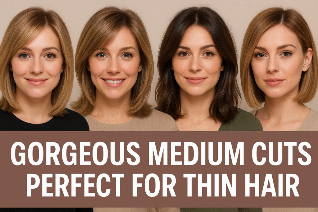 20+ Gorgeous Medium Cuts Perfect for Thin Hair